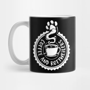 Coffee and Rottweilers - Rottweiler Mug